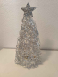 Preview: Weihnachtsbaum-Aludraht-weiß-silber