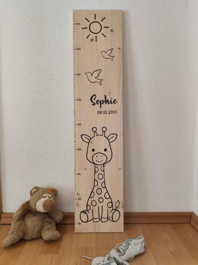 Messlatte für Kinder Geschenk zur Geburt